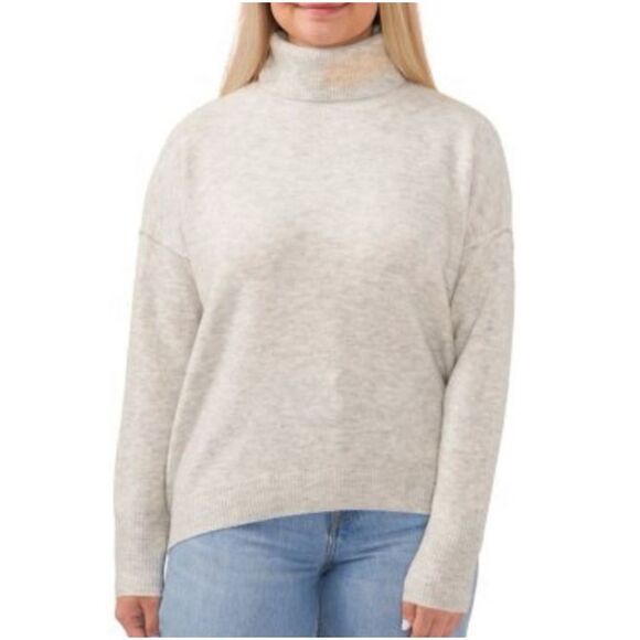 Vince Camuto Sweaters - New! VINCE CAMUTO Oversized Turtleneck Sweater Size XXL Silver Heather NWT Soft